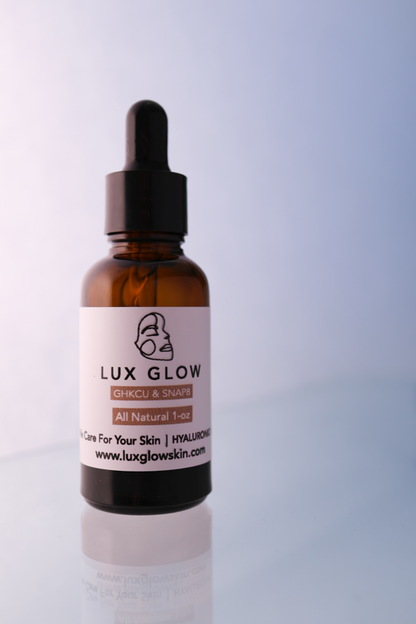 Lux Glow GHK-Cu + SNAP-8 Rejuvenation Serum