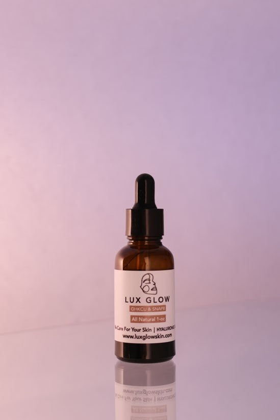 Lux Glow GHK-Cu + SNAP-8 Rejuvenation Serum