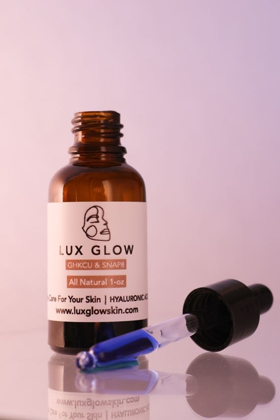 Lux Glow GHK-Cu + SNAP-8 Rejuvenation Serum
