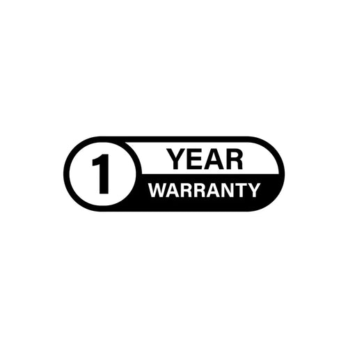 1 Year Warranty